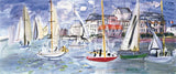 Regates dans le Port de Trouville -  Raoul Dufy - McGaw Graphics