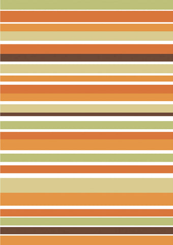 Terracotta Stripes -  Denise Duplock - McGaw Graphics