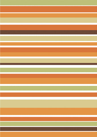 Terracotta Stripes -  Denise Duplock - McGaw Graphics