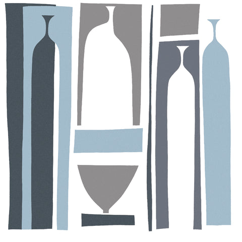 Silhouette - French Navy -  Denise Duplock - McGaw Graphics