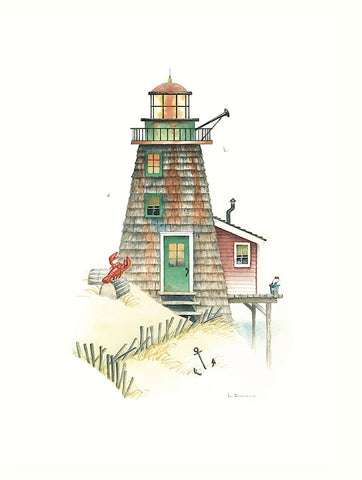 Lobster Bay Light -  Lisa Danielle - McGaw Graphics