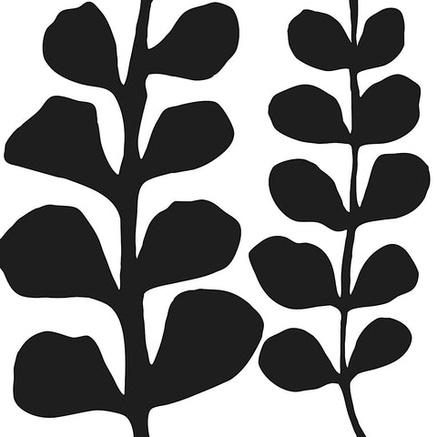 Maidenhair (black on white) -  Denise Duplock - McGaw Graphics