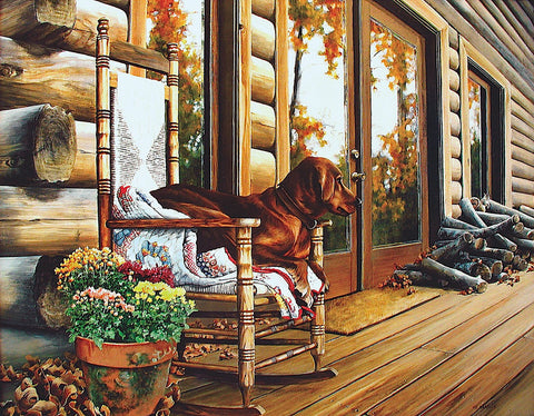 The Back Porch Rocker -  Linda Daniels - McGaw Graphics