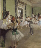 The Dance Class, ca. 1873-1876 -  Edgar Degas - McGaw Graphics