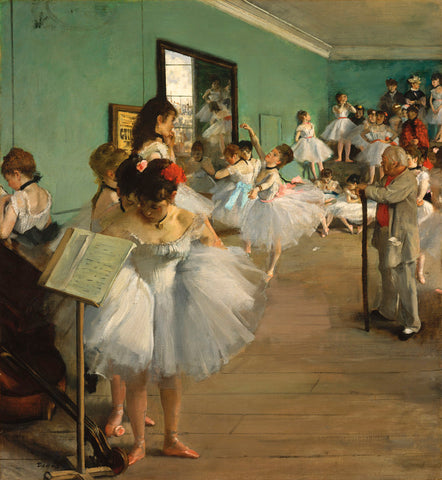 The Dance Class, 1874 -  Edgar Degas - McGaw Graphics