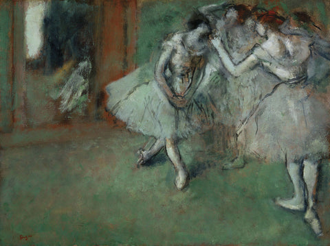 A Group of Dancers, 1890 -  Edgar Degas - McGaw Graphics