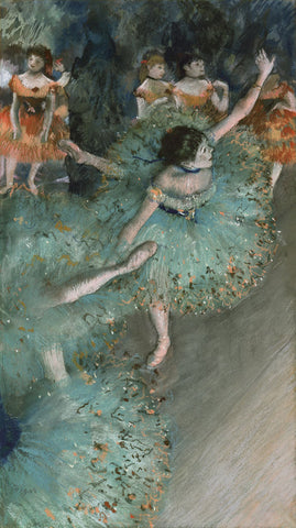 Swaying Dancer (Dancer in Green), from 1877 until 1879 -  Edgar Degas - McGaw Graphics