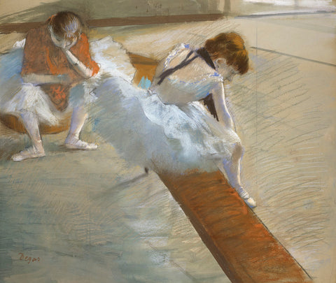Dancers Resting, 1881-85 -  Edgar Degas - McGaw Graphics