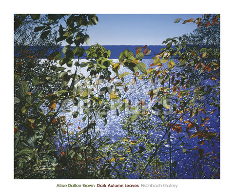 Dark Autumn Leaves -  Alice Dalton Brown - McGaw Graphics