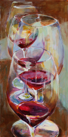 Winetasting -  Amy Dixon - McGaw Graphics