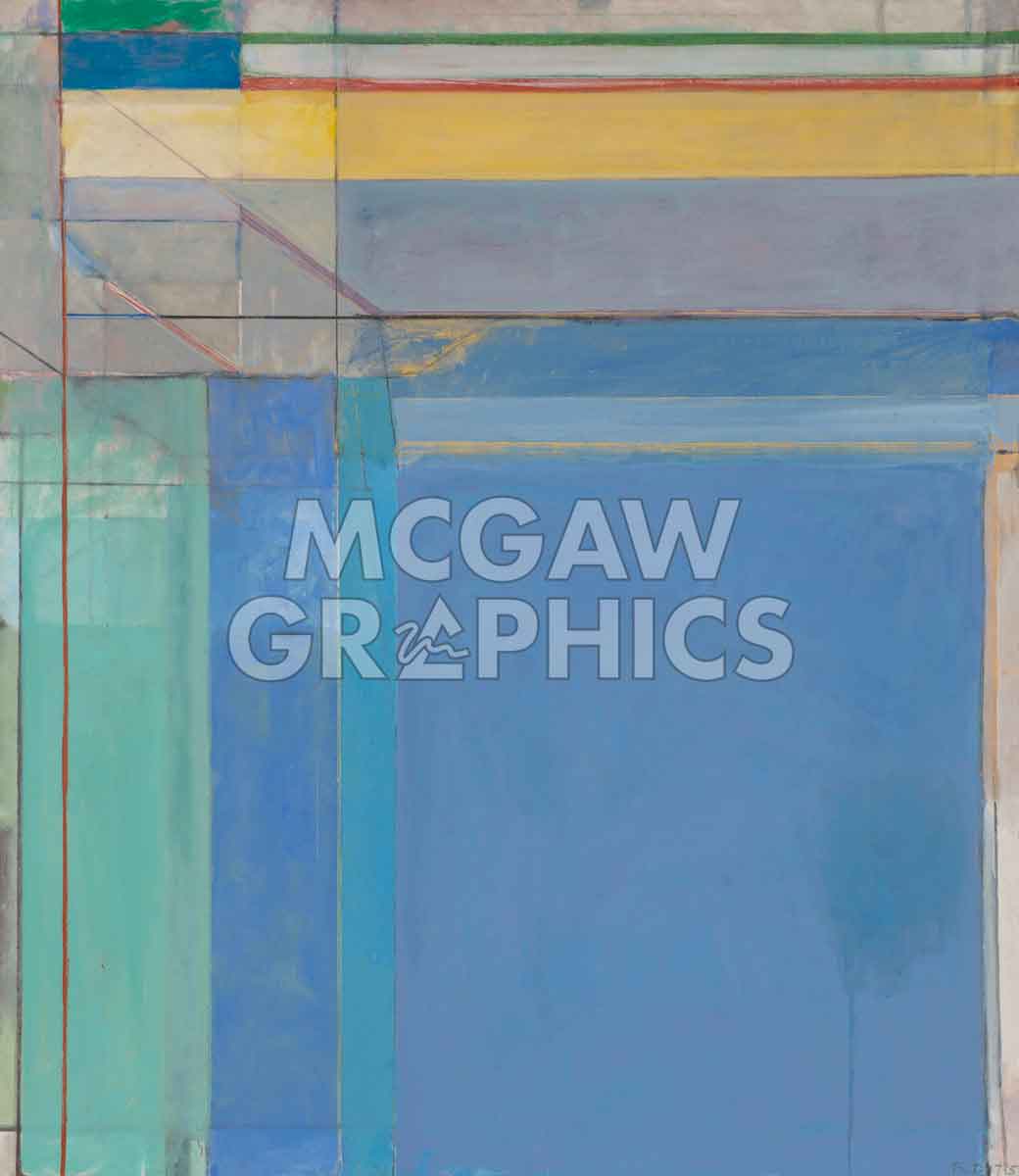 アート・デザイン・音楽 Richard Diebenkorn The Ocean Park Series Ocean Park #79, 1975 | McGaw Graphics