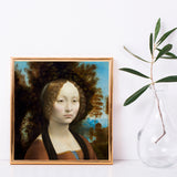 Ginevra de’ Benci, c. 1474-1478 -  Leonardo da Vinci - McGaw Graphics