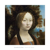 Ginevra de’ Benci, c. 1474-1478 -  Leonardo da Vinci - McGaw Graphics