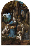 Virgin of the Rocks, 1503-1506 -  Leonardo da Vinci - McGaw Graphics