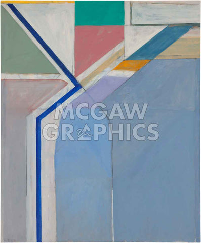 Ocean Park No. 24, 1969 -  Richard Diebenkorn - McGaw Graphics