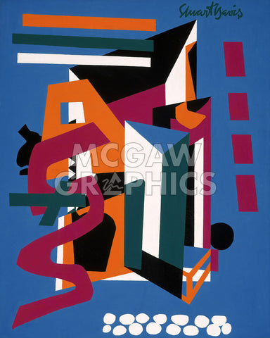 Medium Still Life, 1953 -  Stuart Davis - McGaw Graphics