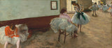 The Dance Lesson, c. 1879 -  Edgar Degas - McGaw Graphics