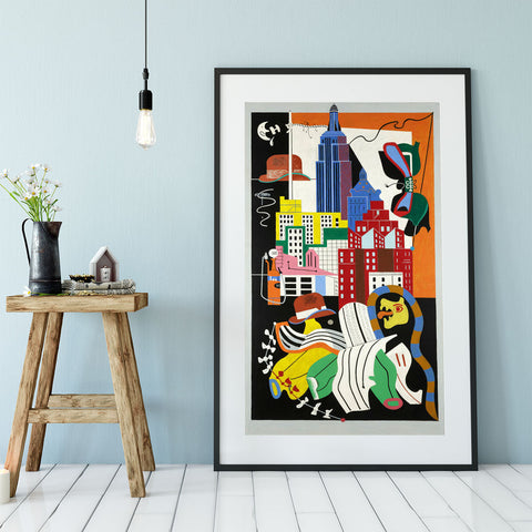 New York Mural, 1932 | McGaw Graphics