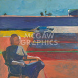 Woman on a Porch, 1958 -  Richard Diebenkorn - McGaw Graphics