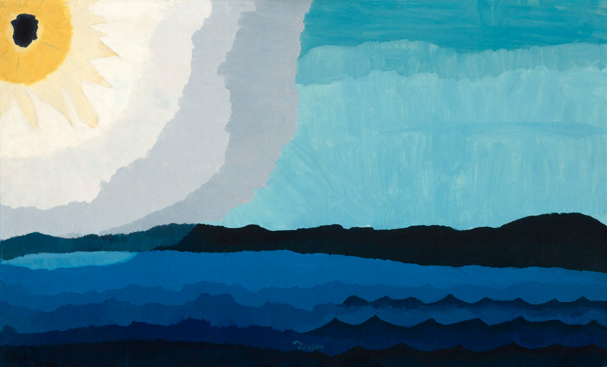Dove、Lake Afternoon、希少画集画、新品額付 Paint by Numbers - Boat on the Mountain Lake – Figured'Art