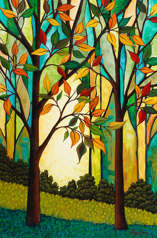 Rusty Leaves -  Peggy Davis - McGaw Graphics