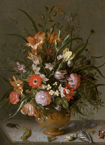 Jacob Marrel, Flowers in a vase -  Dutch Florals - McGaw Graphics