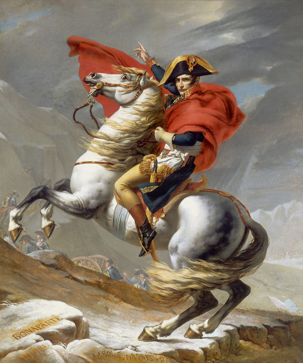 Napoleon Crossing the Alps, 1802 | McGaw Graphics