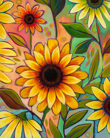 Sunflower Power II -  Peggy Davis - McGaw Graphics