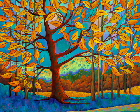 Beneath the Golden Leaves -  Peggy Davis - McGaw Graphics