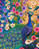 Peacock Portrait -  Peggy Davis - McGaw Graphics