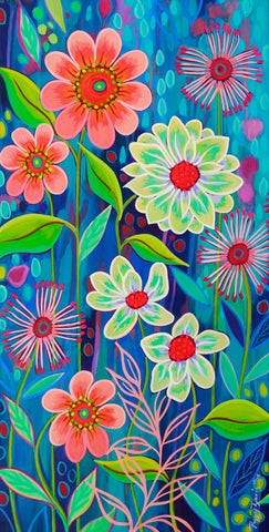 Gerberas & Gardenias I -  Peggy Davis - McGaw Graphics
