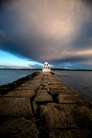 Rockland Breakwater Lighthouse, Rockland, Maine -  Jim Dugan - McGaw Graphics