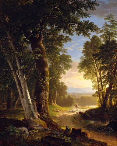 The Beeches, 1845 -  Asher B. Durand - McGaw Graphics