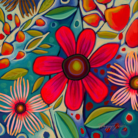 Floral Gala IV -  Peggy Davis - McGaw Graphics