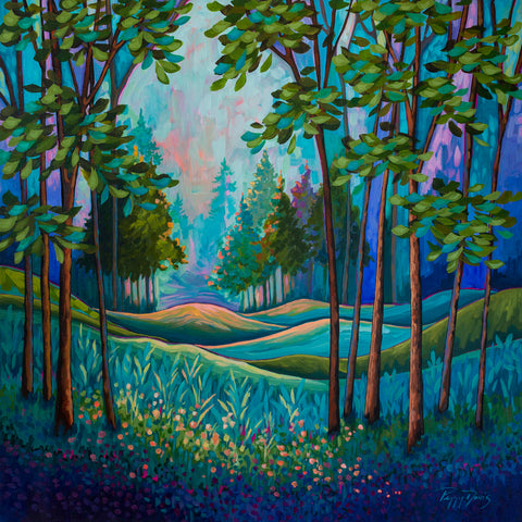 Among the Peaceful Pines -  Peggy Davis - McGaw Graphics