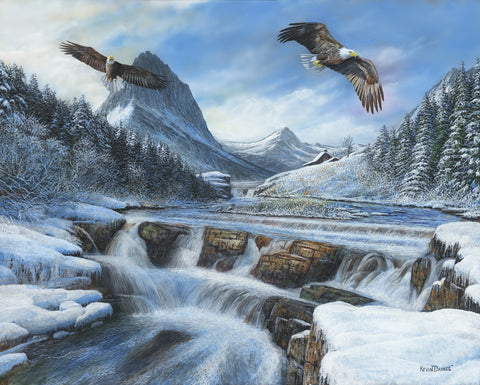 Glacier Majesty -  Kevin Daniel - McGaw Graphics