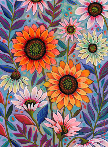 Summer Sunflowers -  Peggy Davis - McGaw Graphics