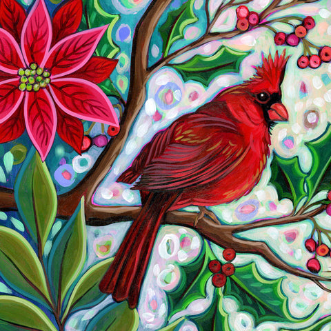 Christmas Cardinal I -  Peggy Davis - McGaw Graphics