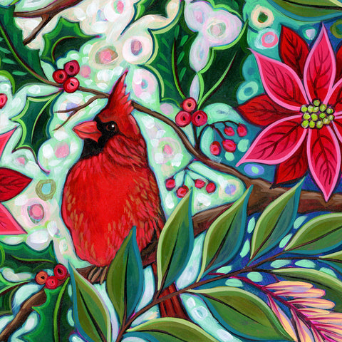 Christmas Cardinal II -  Peggy Davis - McGaw Graphics