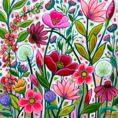 Blushing Floral 1 -  Peggy Davis - McGaw Graphics