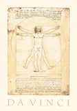 Vitruvian Man -  Leonardo da Vinci - McGaw Graphics