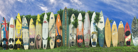 Surfboard Fence -  Dennis Frates - McGaw Graphics