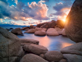 Cove Sunset -  Dennis Frates - McGaw Graphics