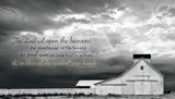 White Picket Fence (The Lord will open the heavens...) -  Trent Foltz - McGaw Graphics