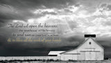 White Picket Fence (The Lord will open the heavens...) -  Trent Foltz - McGaw Graphics