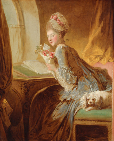 The Love Letter, early 1770s -  Jean-Honore Fragonard - McGaw Graphics