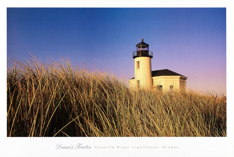Coquille River Lighthouse, Oregon -  Dennis Frates - McGaw Graphics