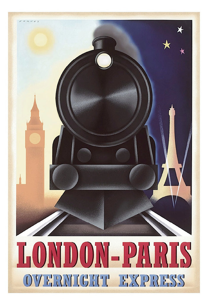 London-Paris Overnight Express | McGaw Graphics