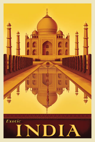 Exotic India -  Steve Forney - McGaw Graphics