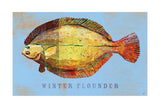 Winter Flounder -  John W. Golden - McGaw Graphics